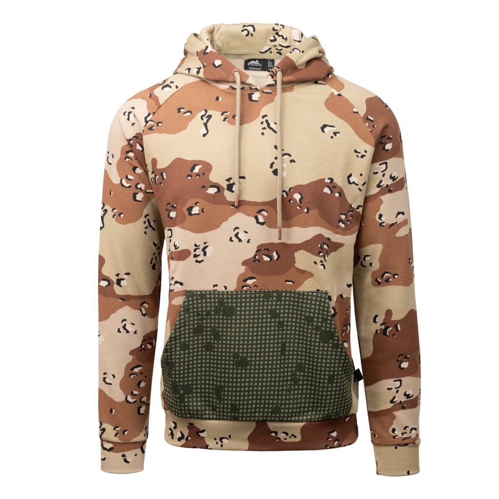 Sudadera canguro HELIKON-TEX en camuflaje 6-Color Desert y Desert Night Camo