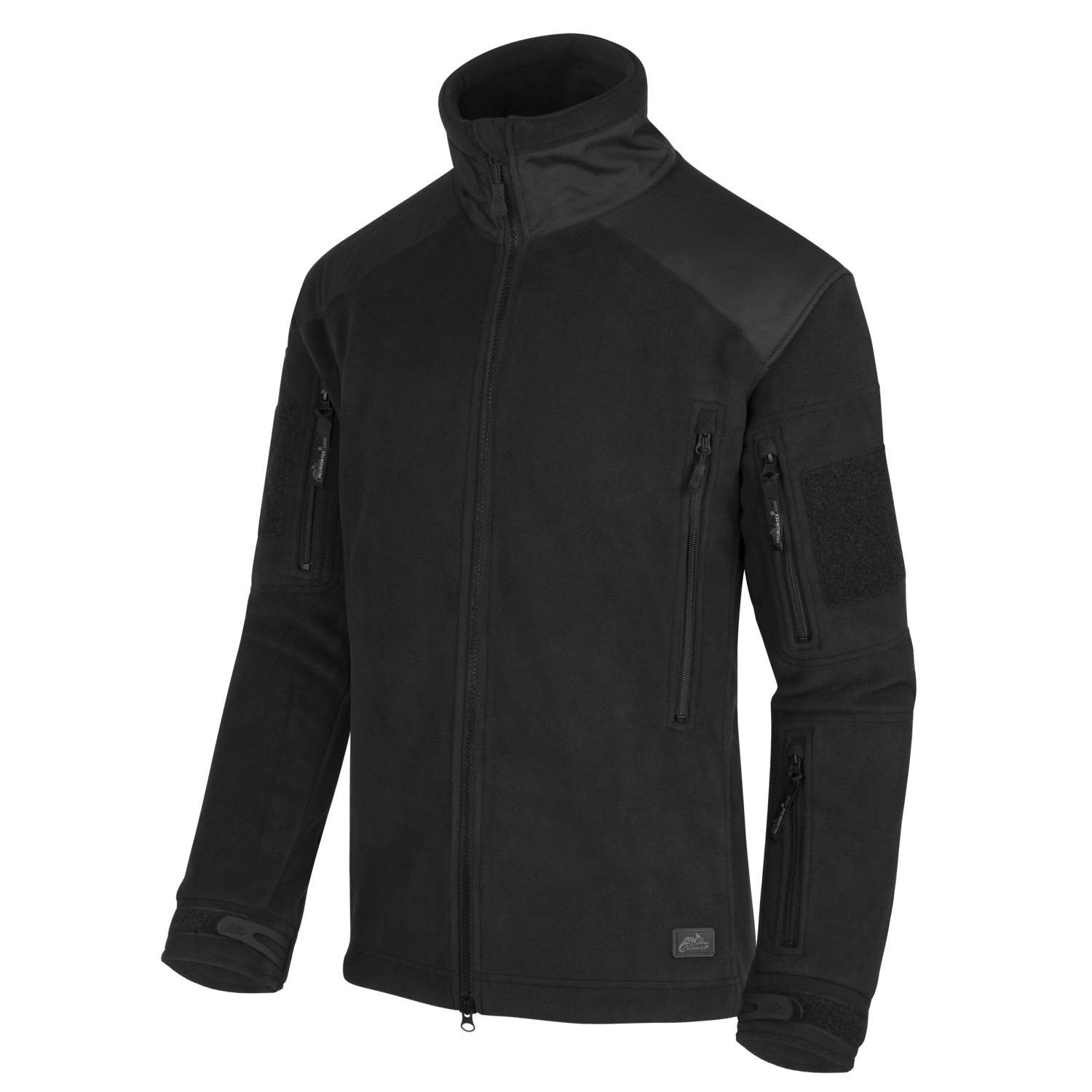Chaqueta fleece LIBERTY Heavy negra, cálida y resistente con múltiples bolsillos