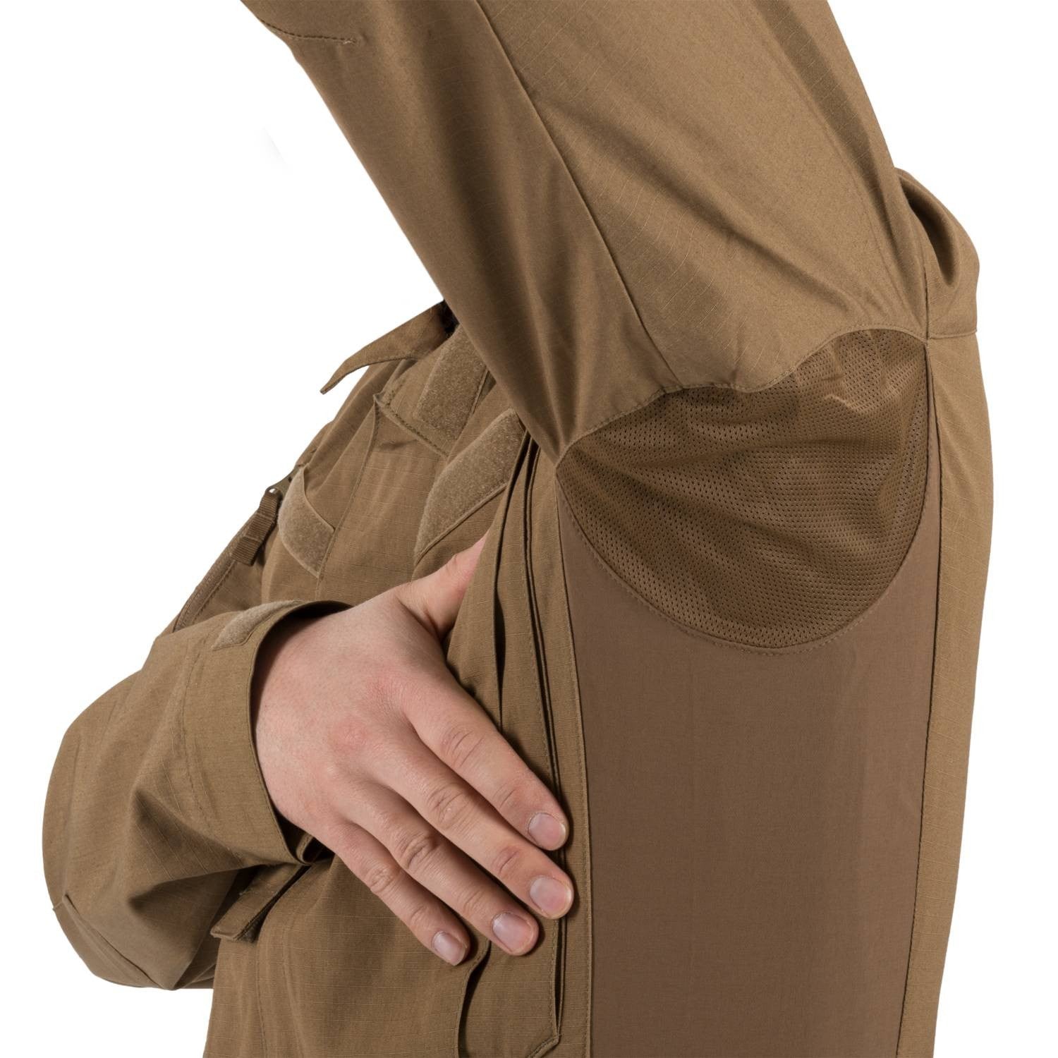 Chaqueta MBDU Helikon-Tex NYCO rip-stop color coyote