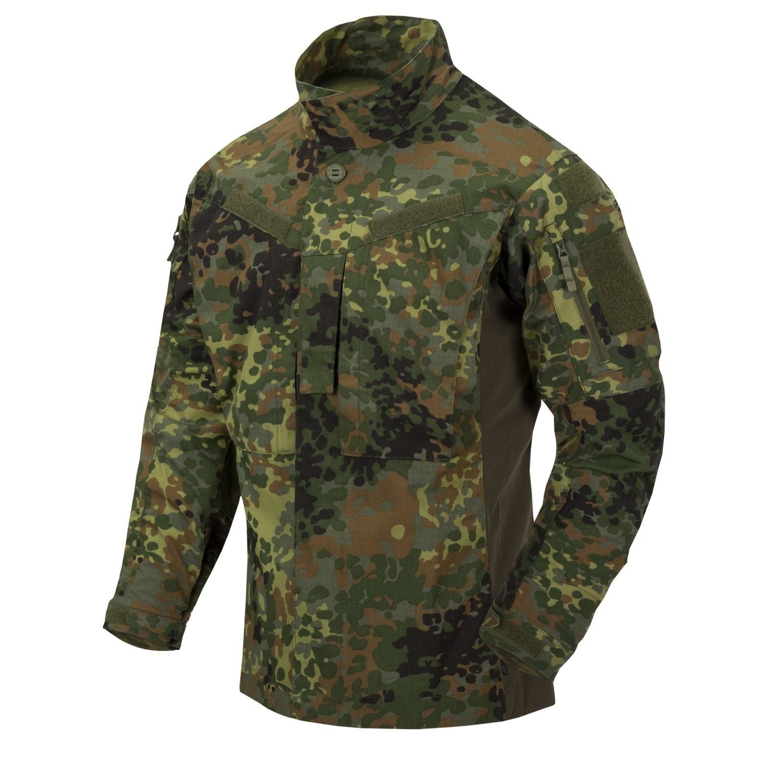 Chaqueta MBDU NYCO rip-stop en camuflaje FLECKTARN de Helikon-Tex