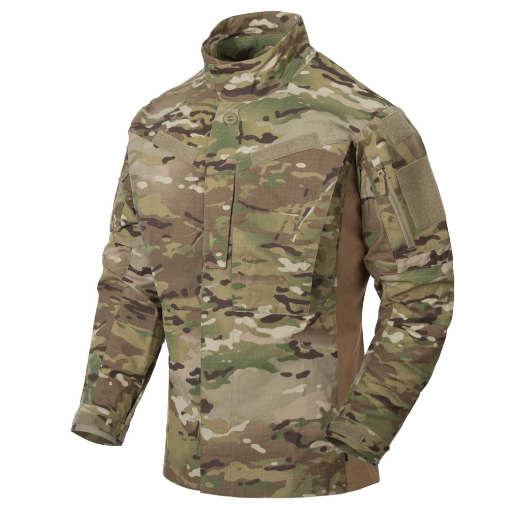 Blusa MBDU NYCO rip-stop Helikon-Tex en tejido resistente con corte moderno inspirado en BDU