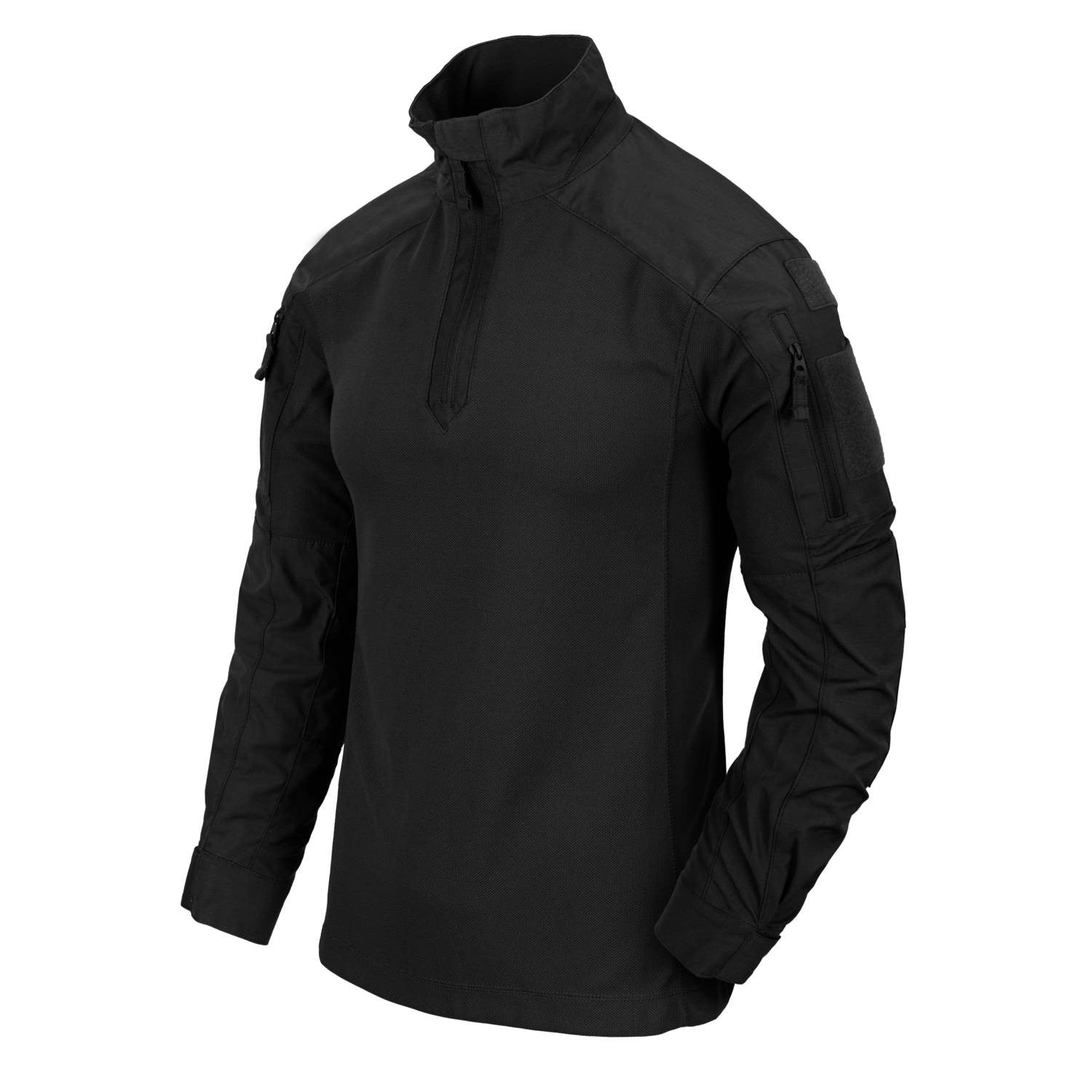 Camisa táctica MCDU NYCO rip-stop negra, HELIKON-TEX