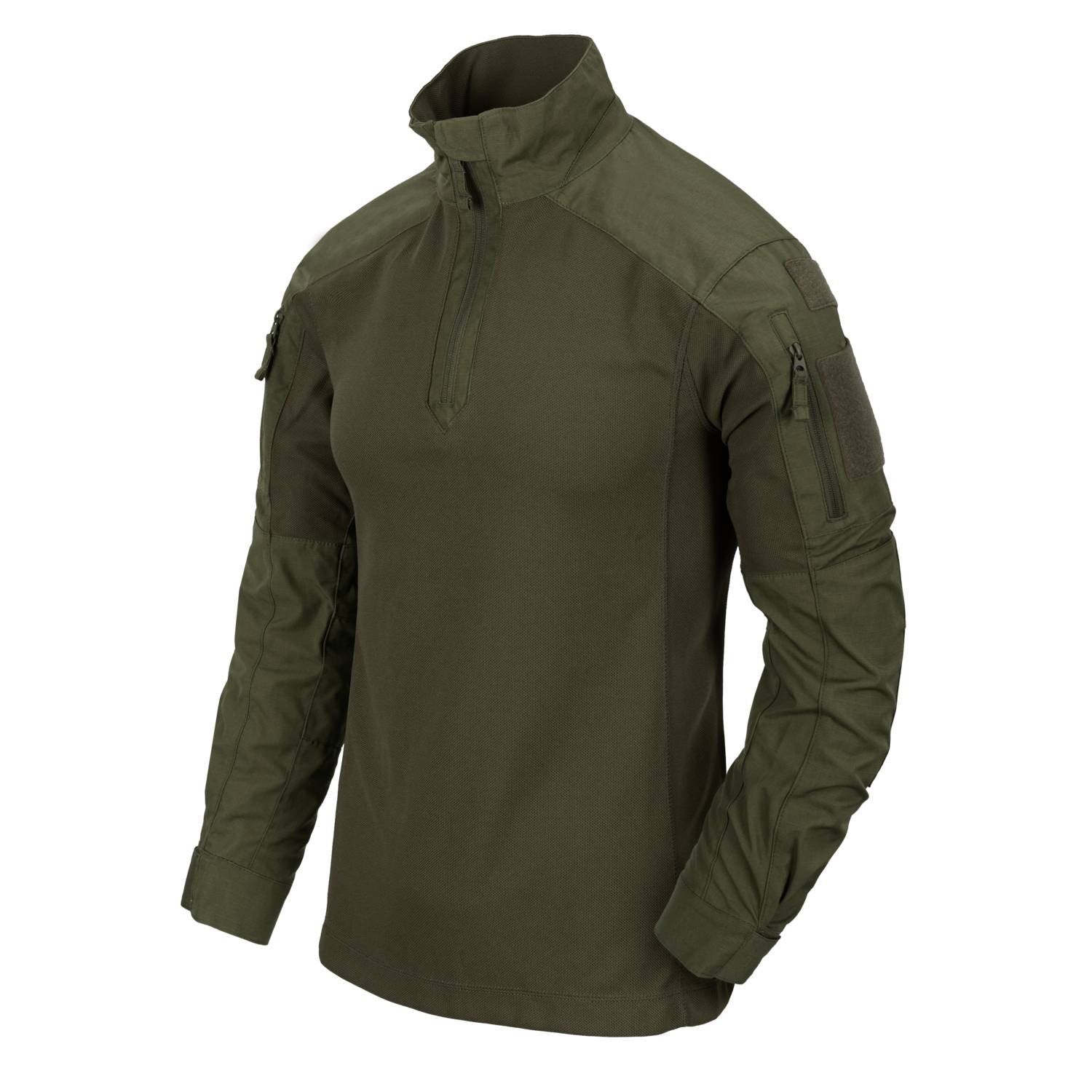 Camisa táctica MCDU NYCO rip-stop verde HELIKON-TEX