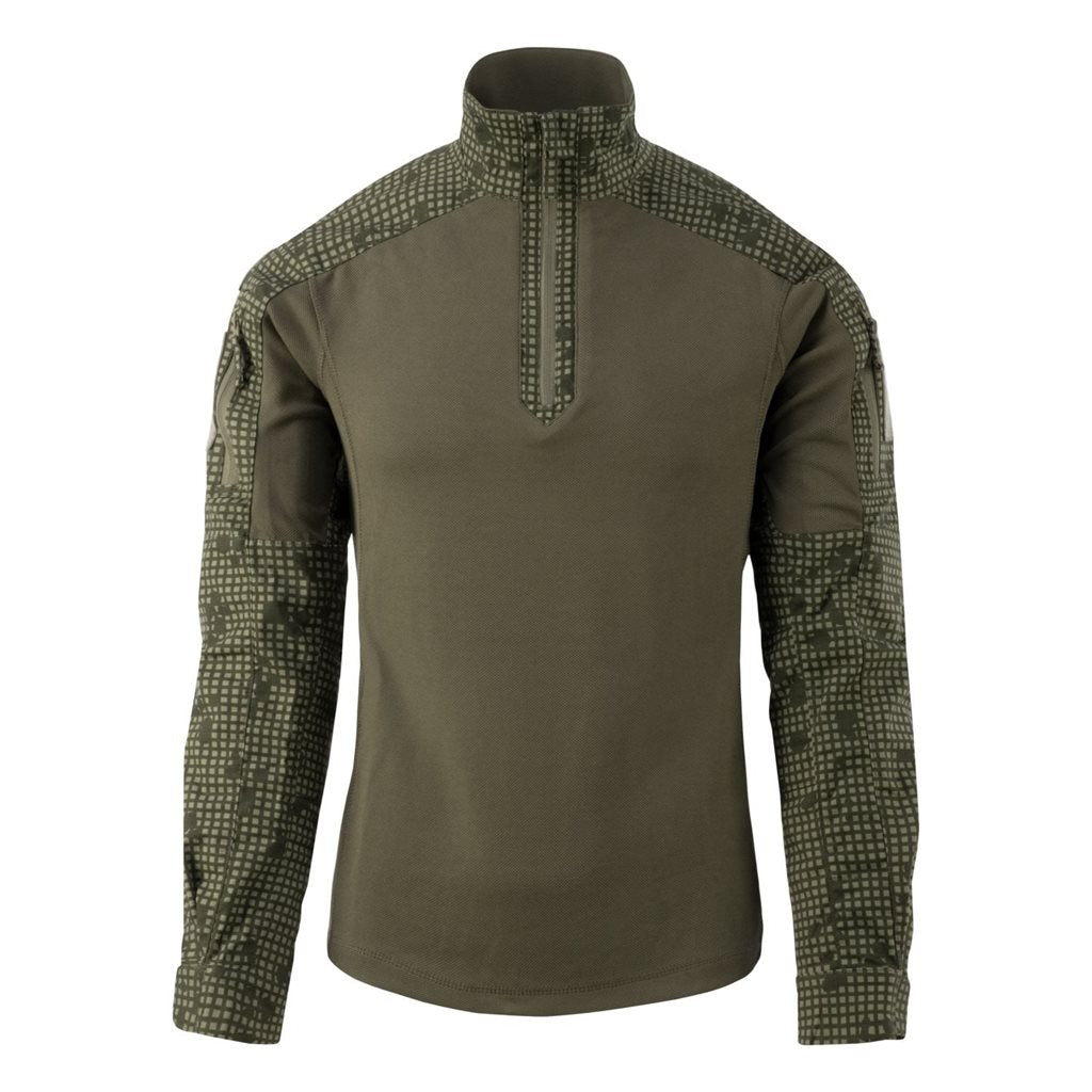 Camisa táctica MCDU NYCO rip-stop verde HELIKON-TEX
