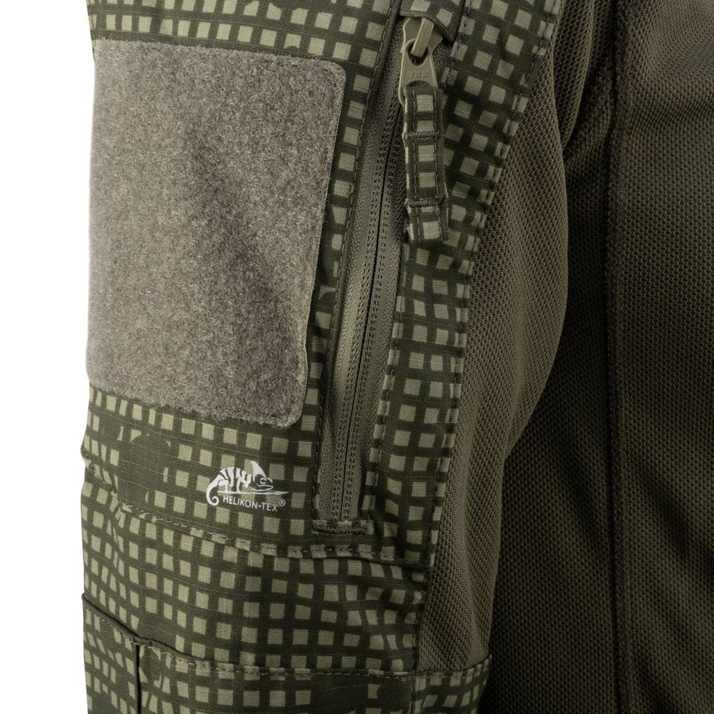 Camisa táctica MCDU NYCO rip-stop verde HELIKON-TEX