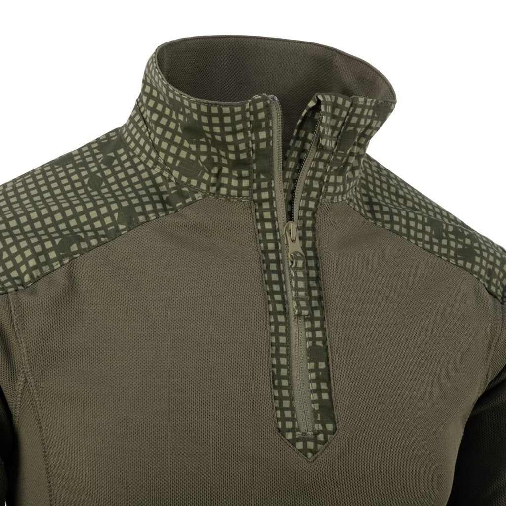 Camisa táctica MCDU NYCO rip-stop verde HELIKON-TEX