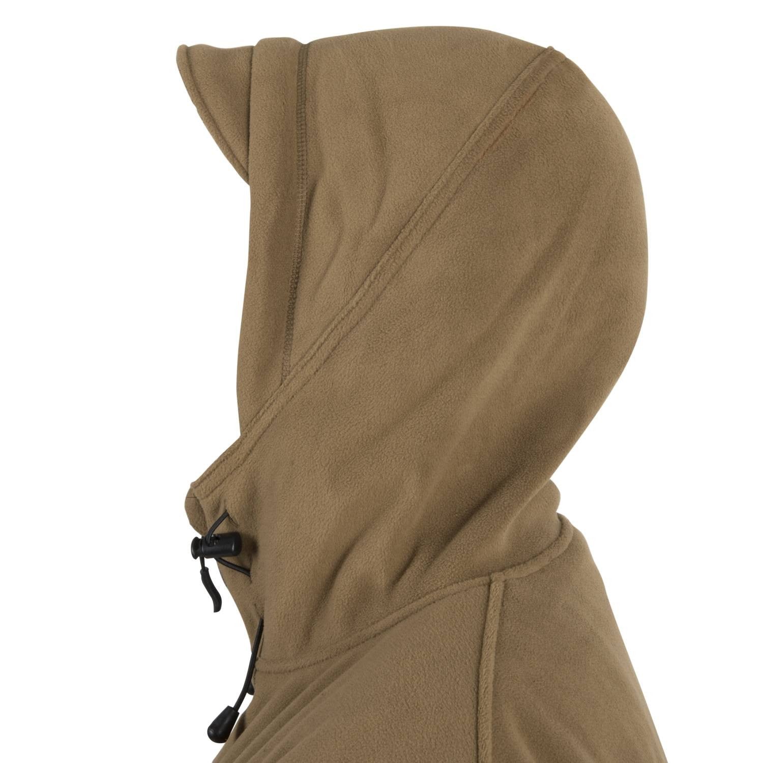 Chaqueta polar PATRIOT Heavy Fleece negra, cálida y con múltiples bolsillos