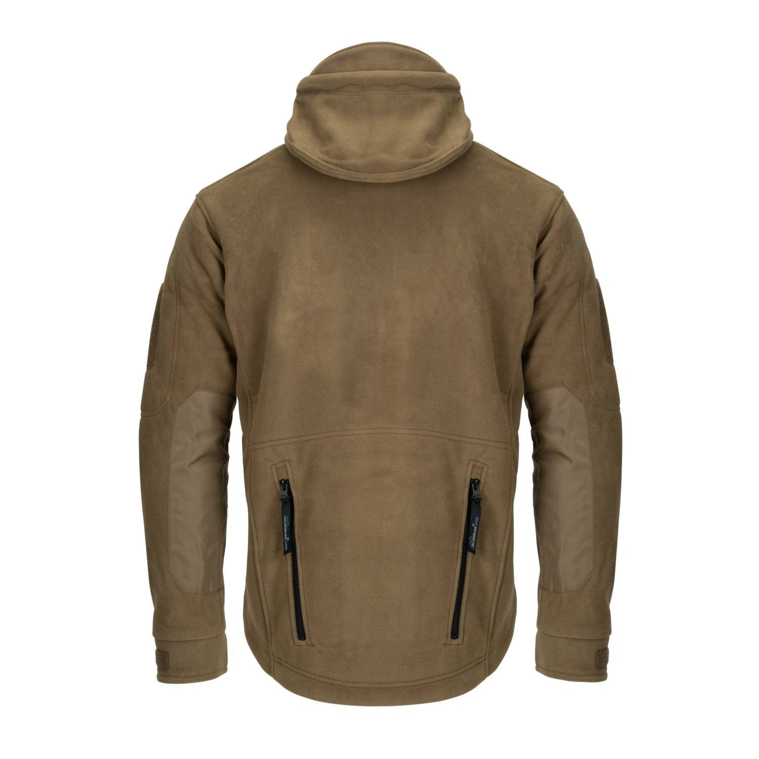 Chaqueta polar PATRIOT Heavy Fleece negra, cálida y con múltiples bolsillos