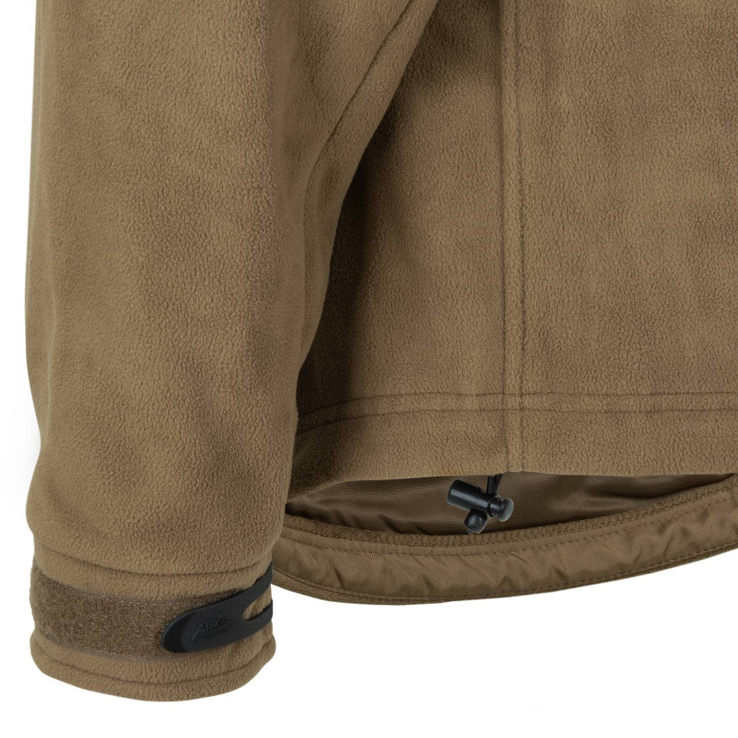 Chaqueta polar PATRIOT Heavy Fleece negra, cálida y con múltiples bolsillos