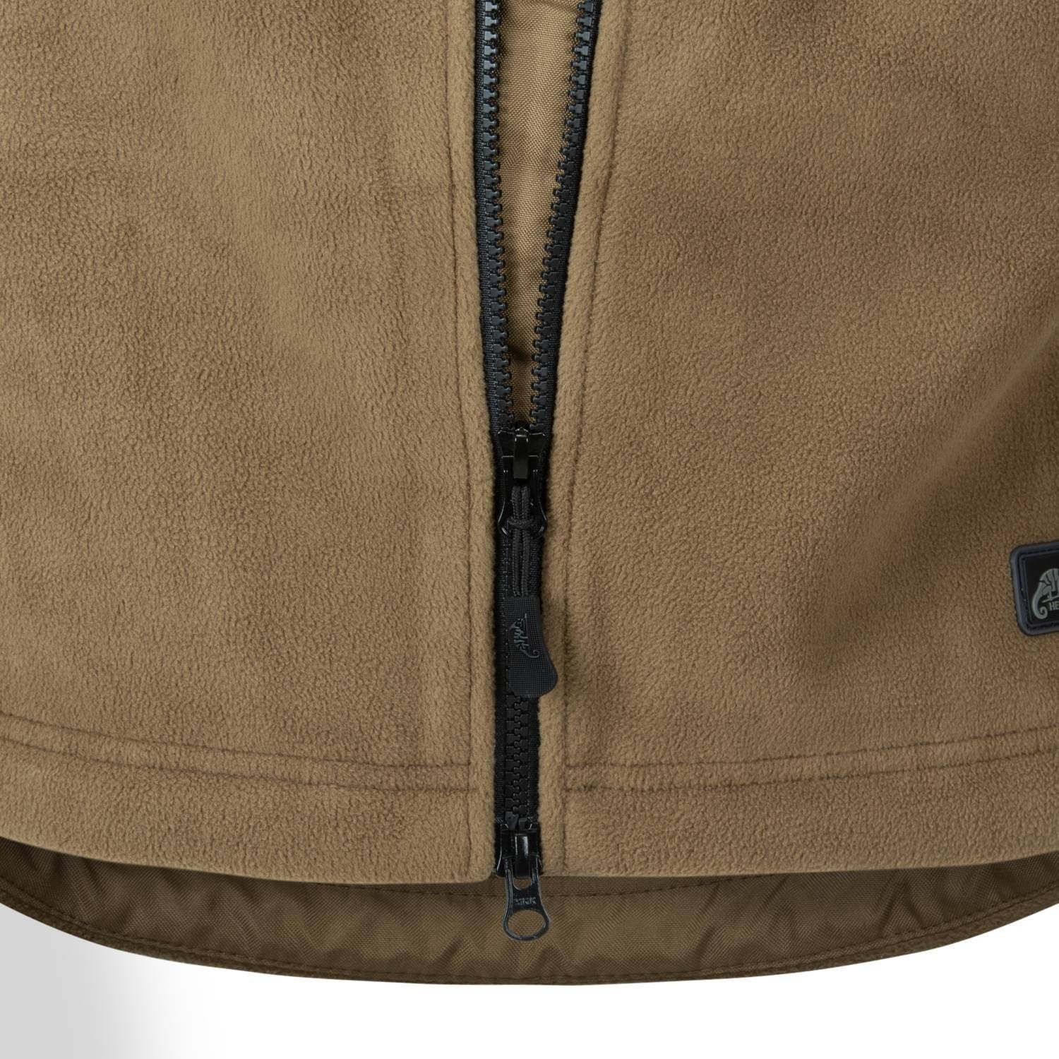 Chaqueta polar PATRIOT Heavy Fleece negra, cálida y con múltiples bolsillos