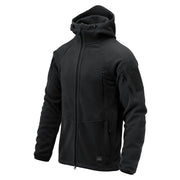 Chaqueta PATRIOT MK2 Hybrid Fleece negra vista frontal