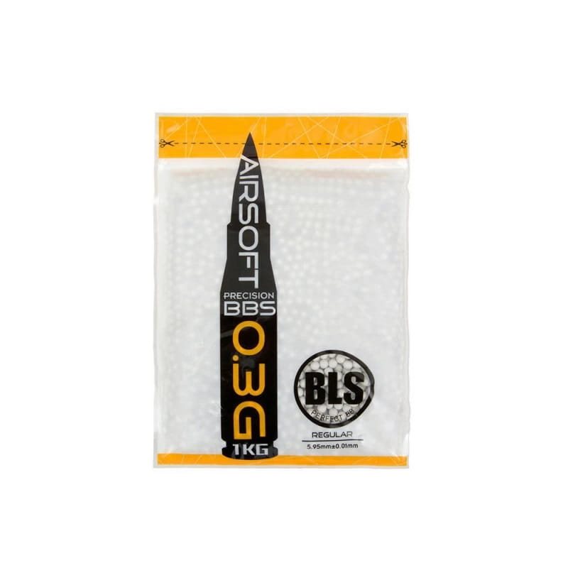 Bolas airsoft BLS PRECISION 0,30 g (5,95 mm) pack 3300