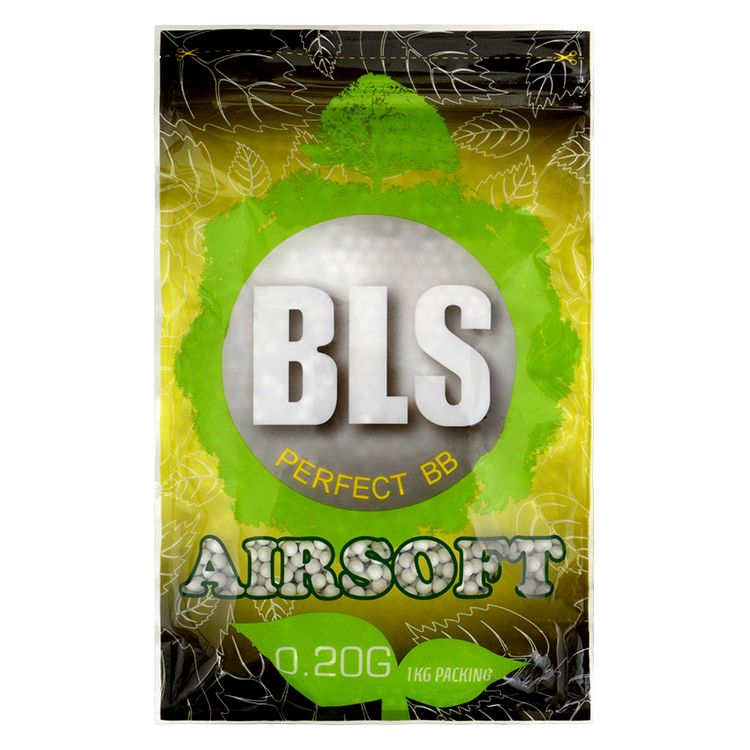 BLS BIO bolas airsoft 6 mm 0,20 g 5000 uds biodegradable