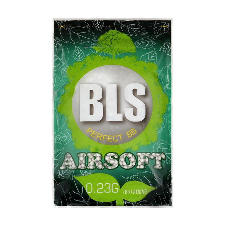 BLS BIO bolas airsoft 6 mm 0,23 g 4345 uds biodegradables