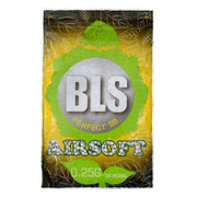 BLS BIO bolas airsoft 6mm 0,25g pack 4000 uds biodegradable maiz