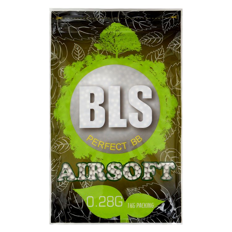 Balines BLS BIO 6mm PLA 0,28 g pack 3570 uds