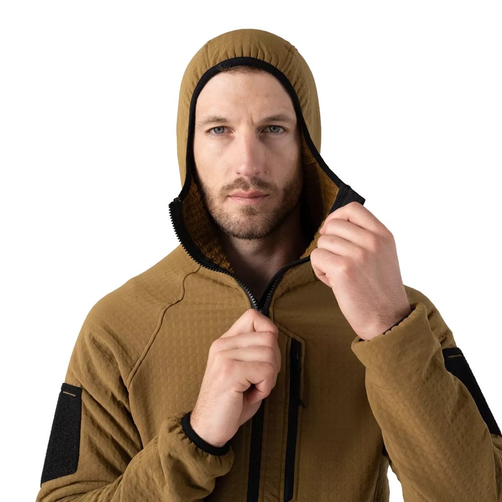 Chaqueta PATRIOT PRO STORMFLEECE™ color coyote, ligera y cálida