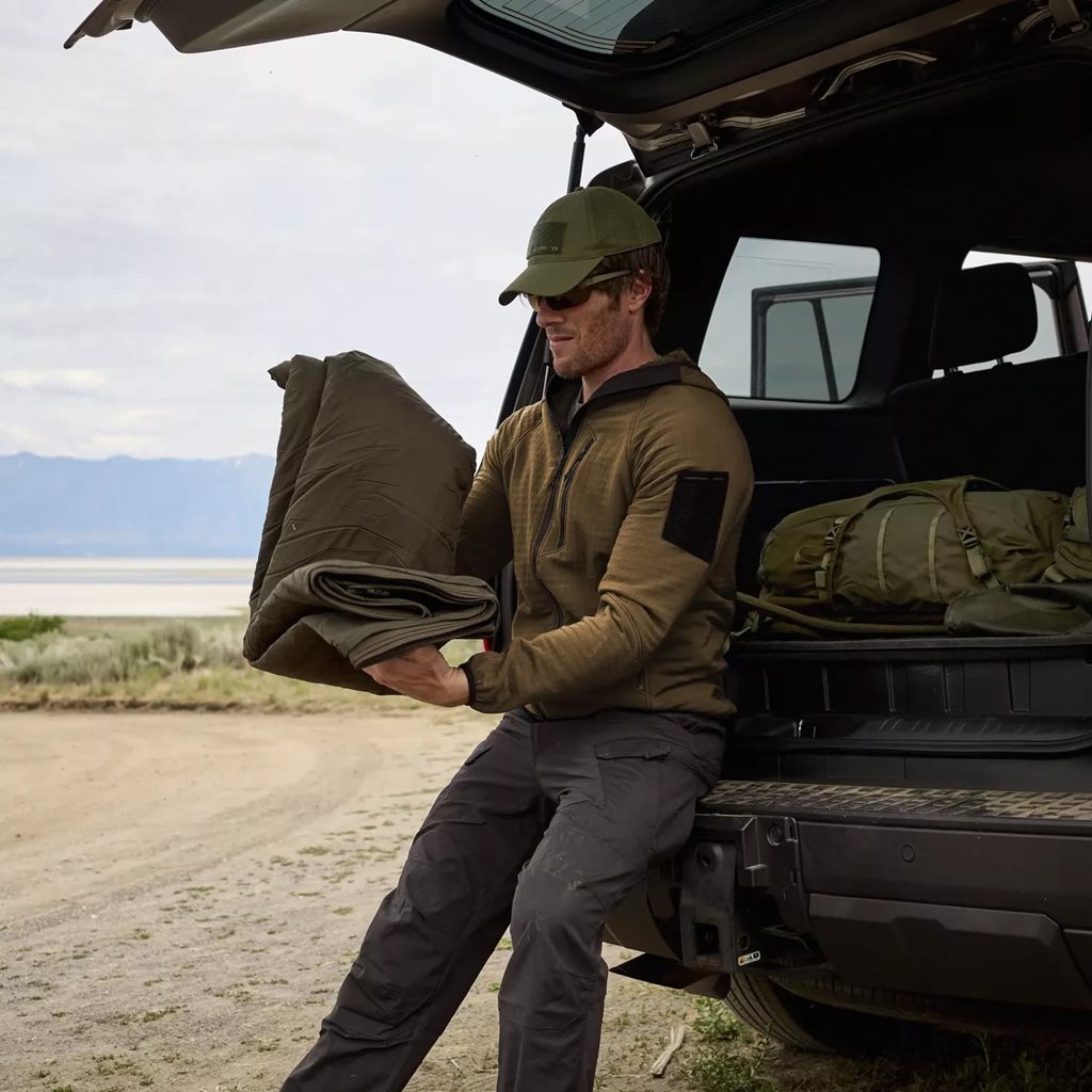 Chaqueta PATRIOT PRO STORMFLEECE™ color coyote, ligera y cálida