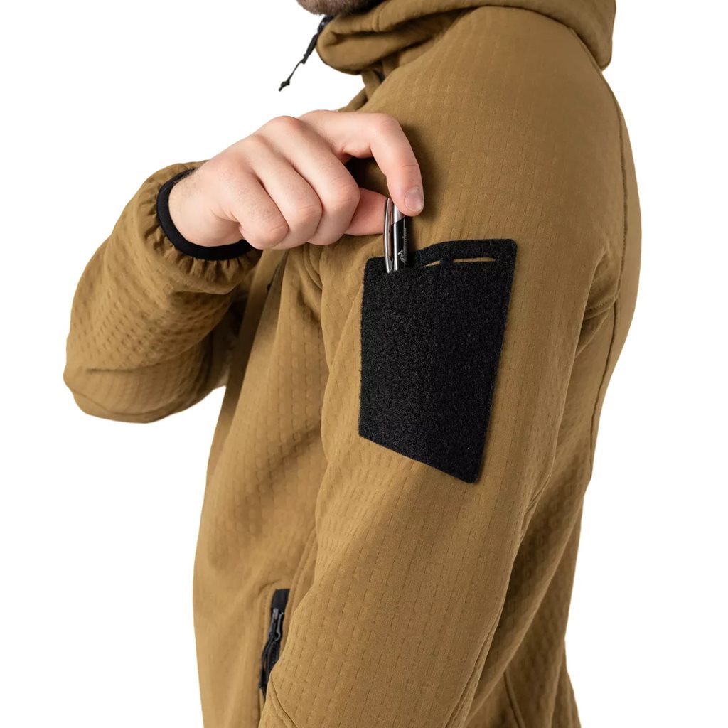 Chaqueta PATRIOT PRO STORMFLEECE™ color coyote, ligera y cálida