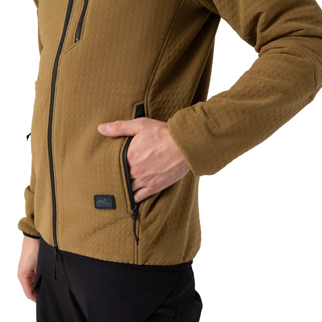 Chaqueta PATRIOT PRO STORMFLEECE™ color coyote, ligera y cálida