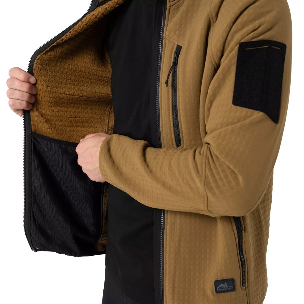 Chaqueta PATRIOT PRO STORMFLEECE™ color coyote, ligera y cálida