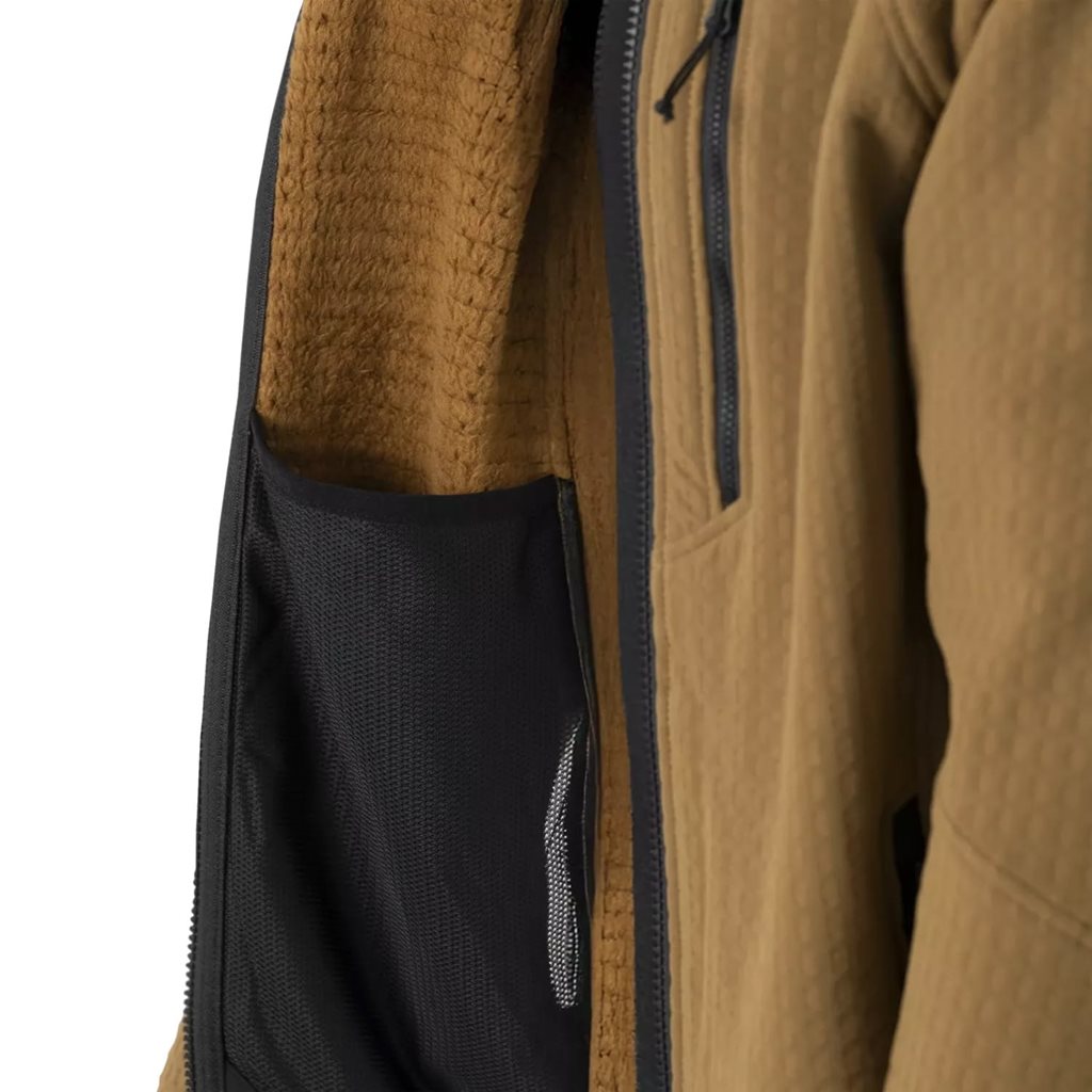 Chaqueta PATRIOT PRO STORMFLEECE™ color coyote, ligera y cálida