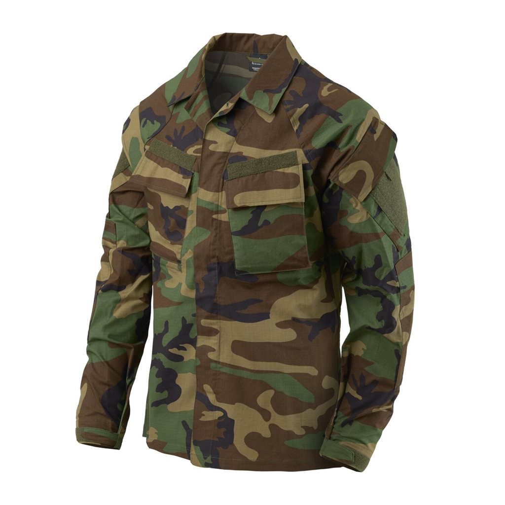 Chaqueta RAID rip-stop estilo BDU en tejido mixto, imagen del producto