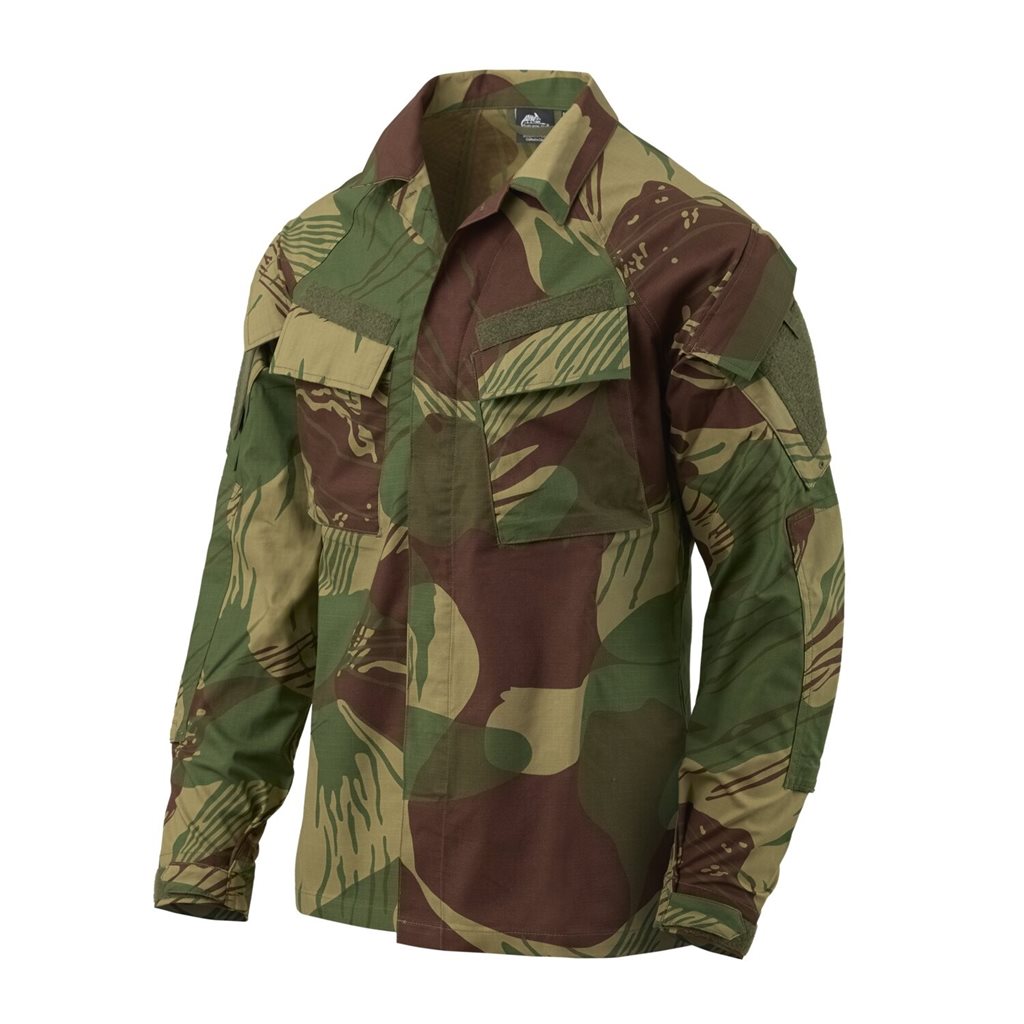 Chaqueta RAID rip-stop, variante moderna de la blusa BDU en tejido mixto