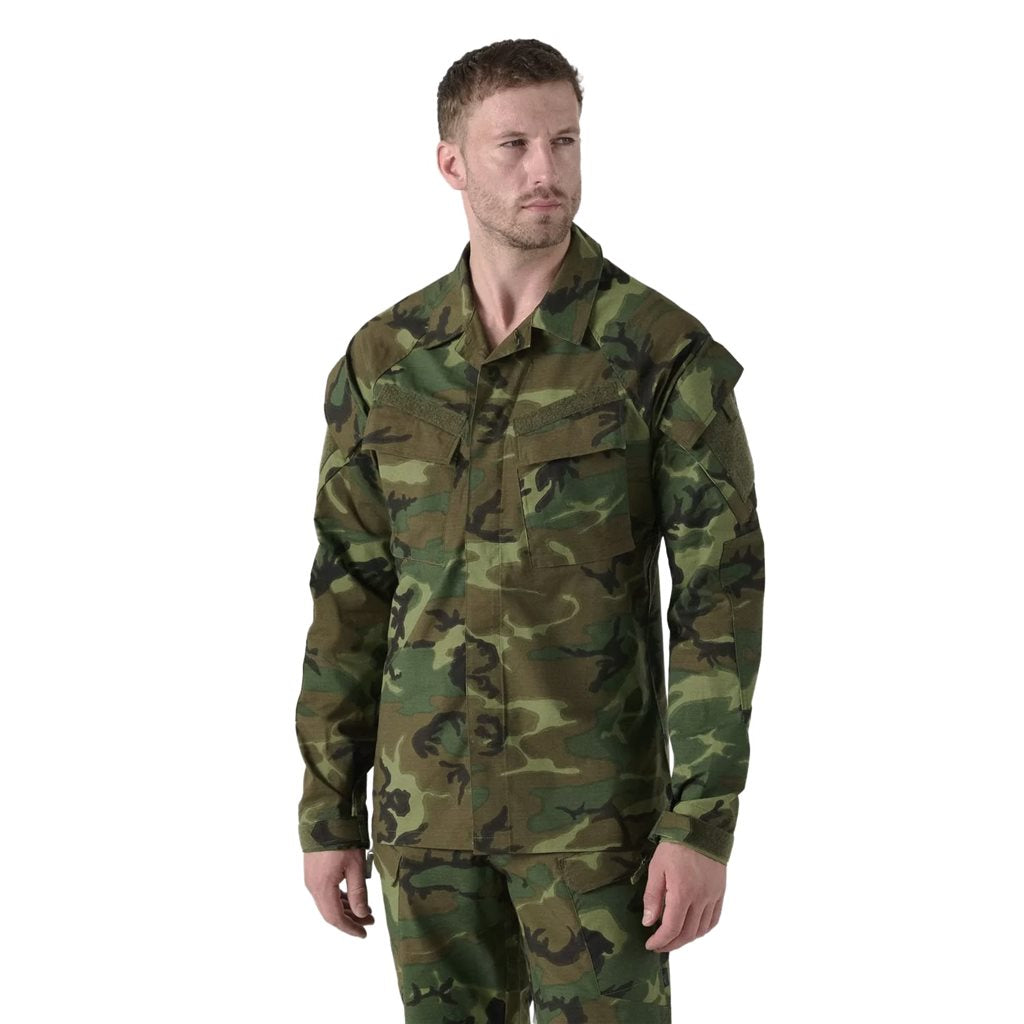 Chaqueta RAID rip-stop en tejido mixto vista frontal