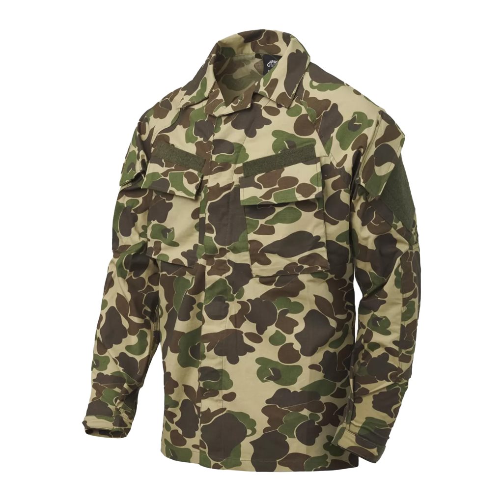 Blusa RAID rip-stop corte BDU, tejido mixto, ligera y resistente