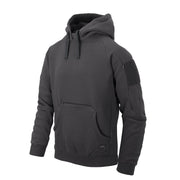 Sudadera con capucha URBAN TACTICAL LITE gris de HELIKON-TEX, ligera y elástica con 6 bolsillos