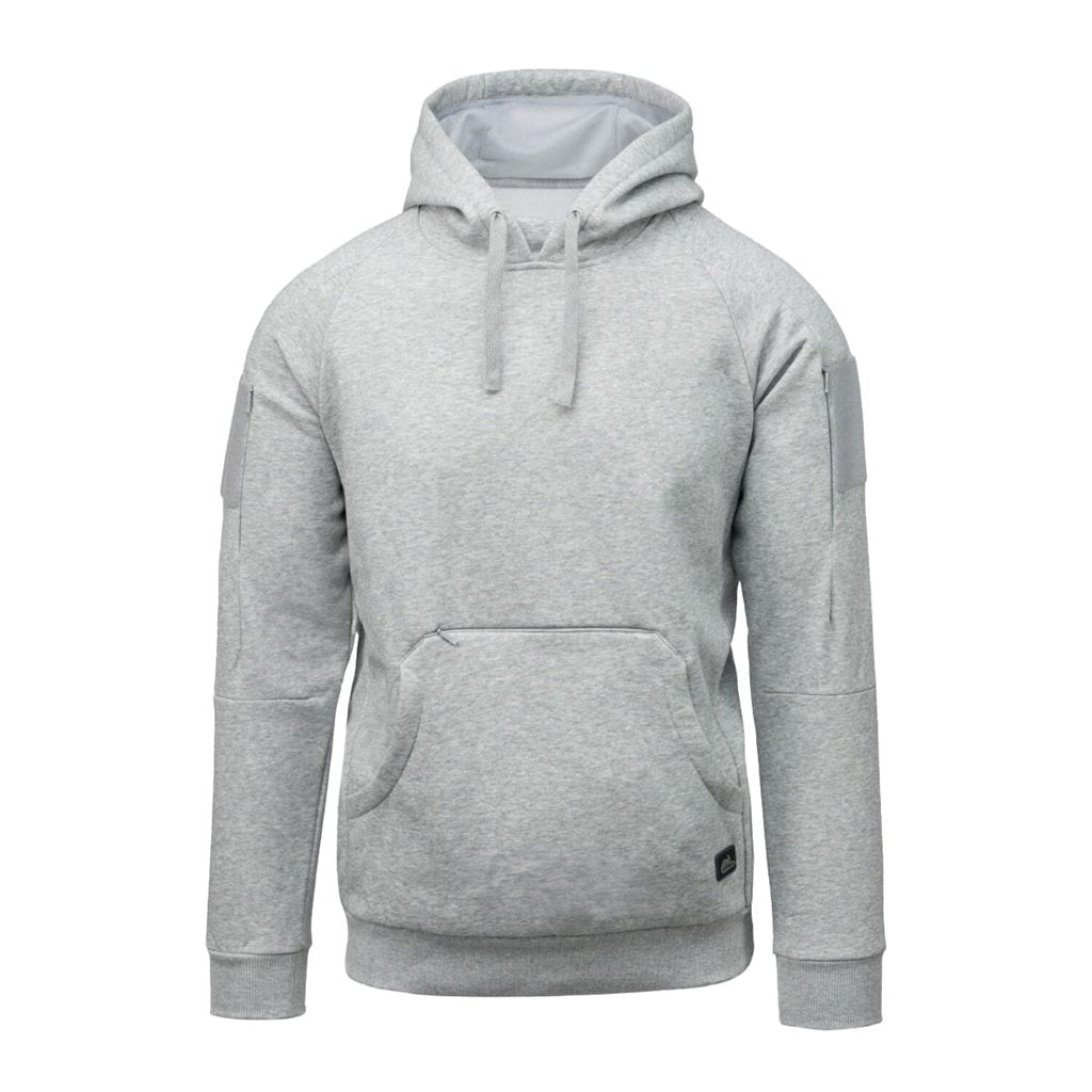 Sudadera ligera con capucha URBAN TACTICAL LITE gris de Helikon-Tex, 6 bolsillos
