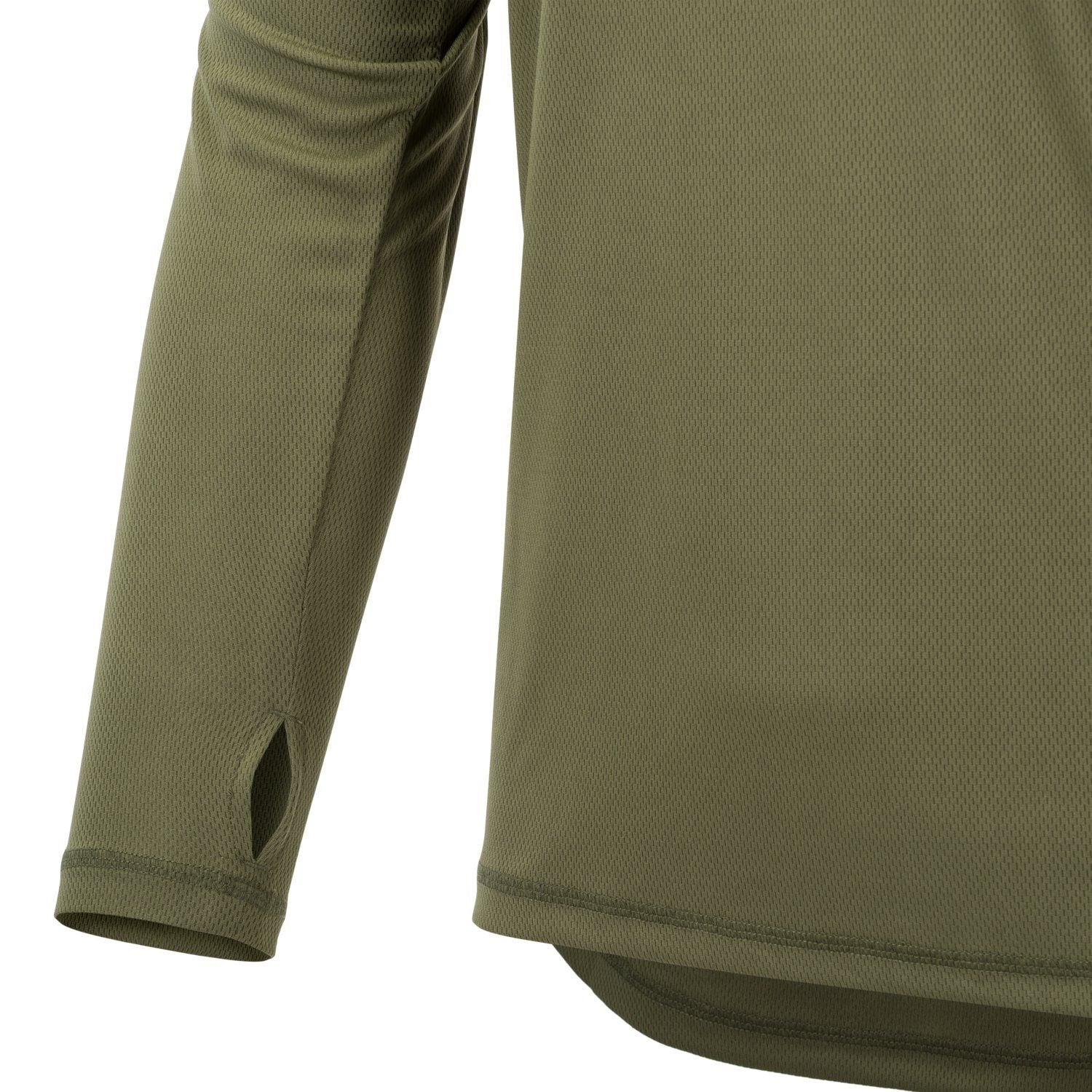 Camiseta funcional LEVEL 1 HELIKON-TEX, poliéster transpirable, costuras planas y plegable