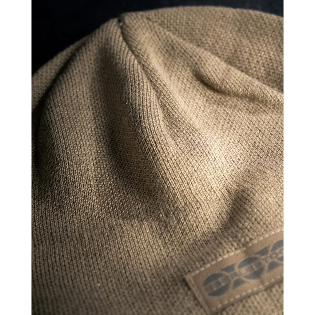 Gorro North Fork Merino Negro, tejido mezcla merino, cálido y elástico que evacua la humedad de la cabeza