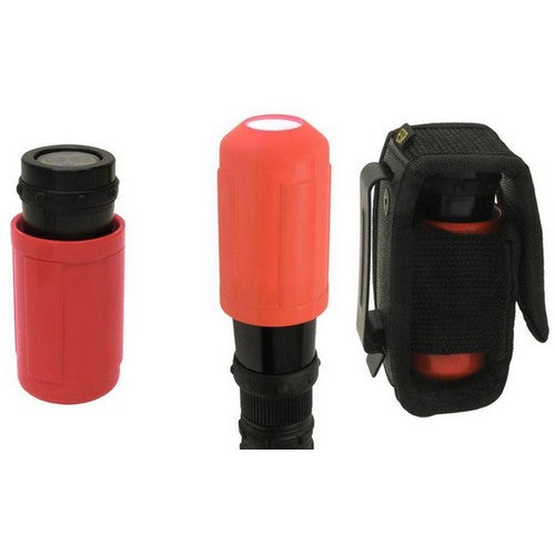 Linterna BL-02 para porra, 3 LED, hasta 80 h, cuerpo de duraluminio impermeable