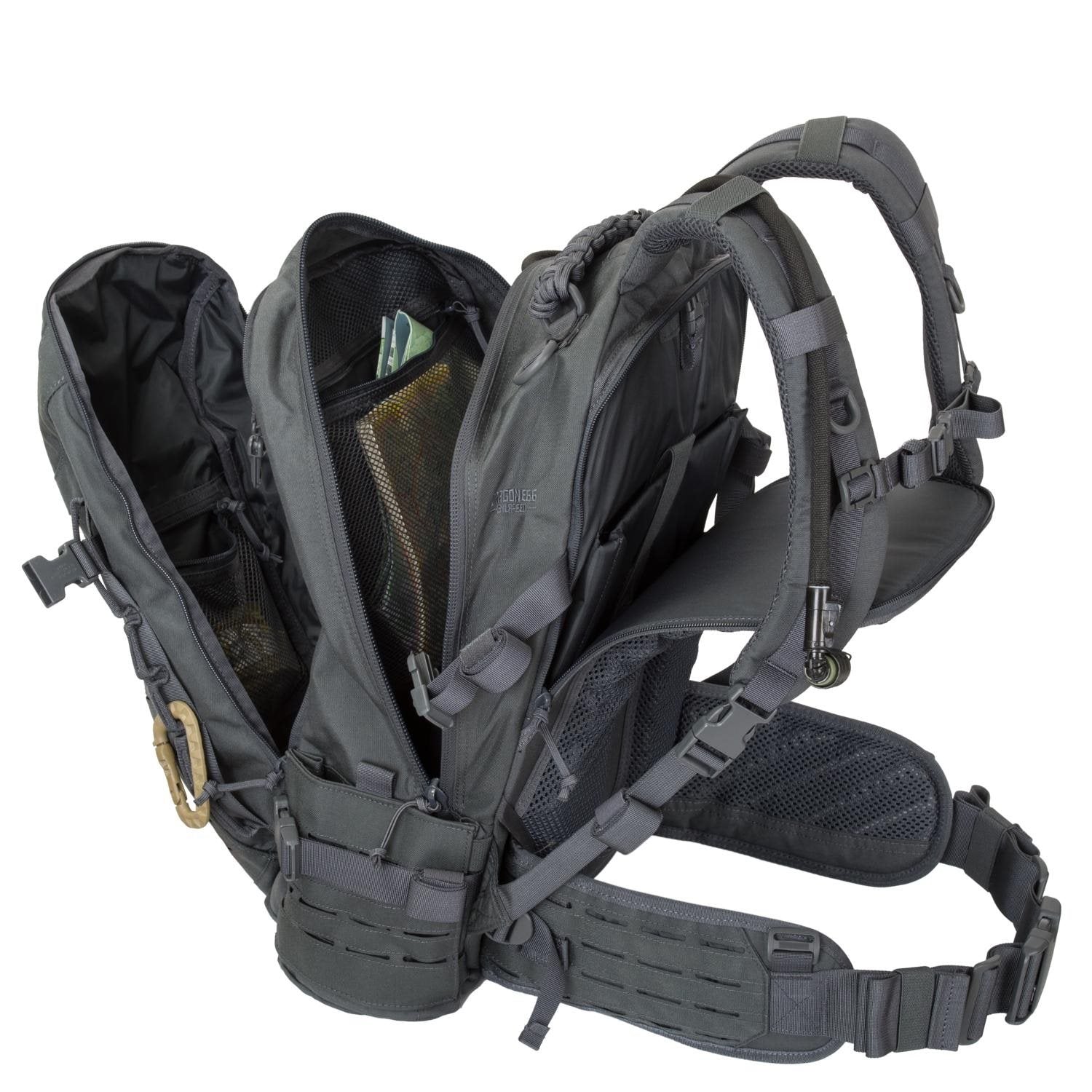 Mochila DRAGON EGG® 30 L negra vista general
