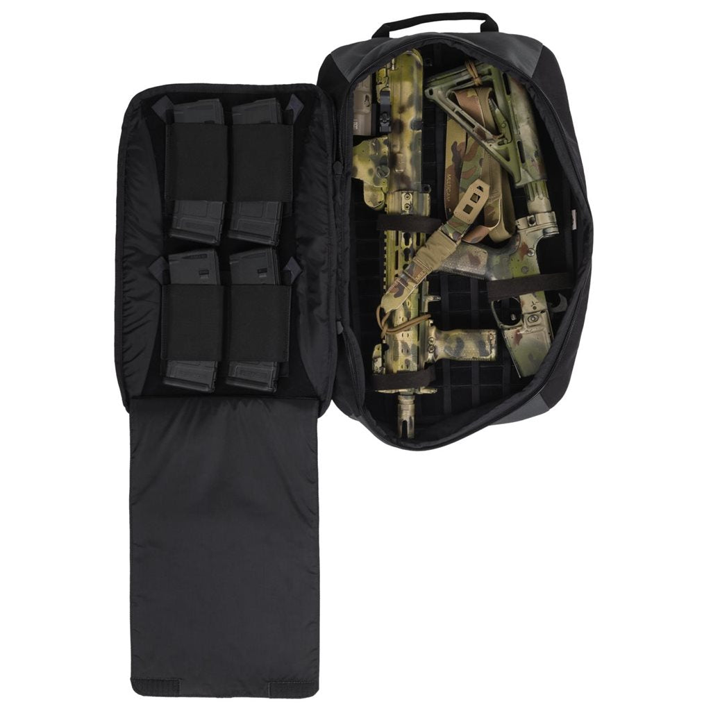 Mochila Dragonfly Low Profile® negra para porte oculto de arma larga