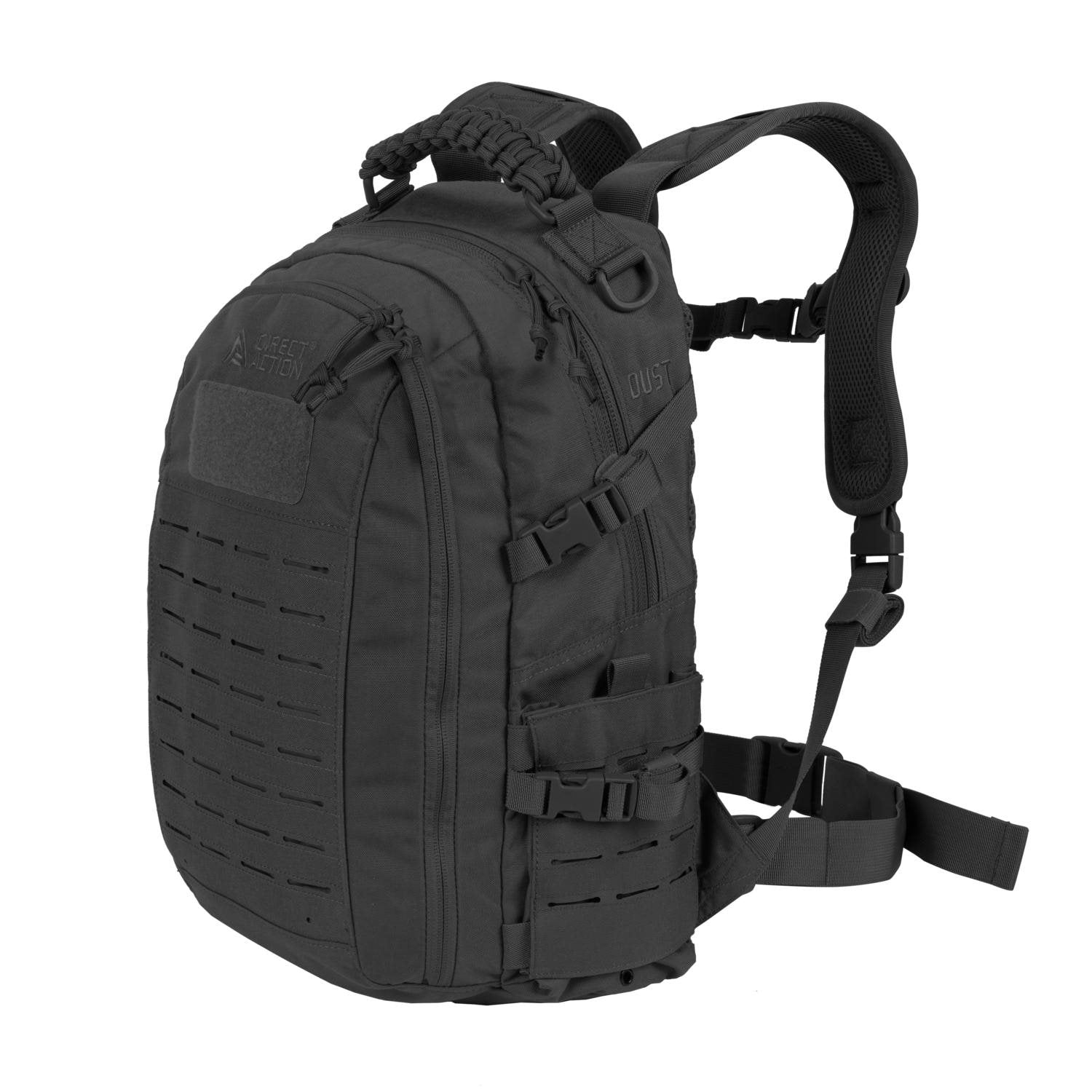 Mochila DUST® MkII con sujeción MOLLE/PALS corte láser y bolsillos laterales