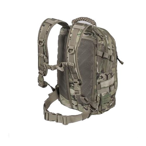 Mochila DUST® MkII con sujeción MOLLE/PALS corte láser y bolsillos laterales