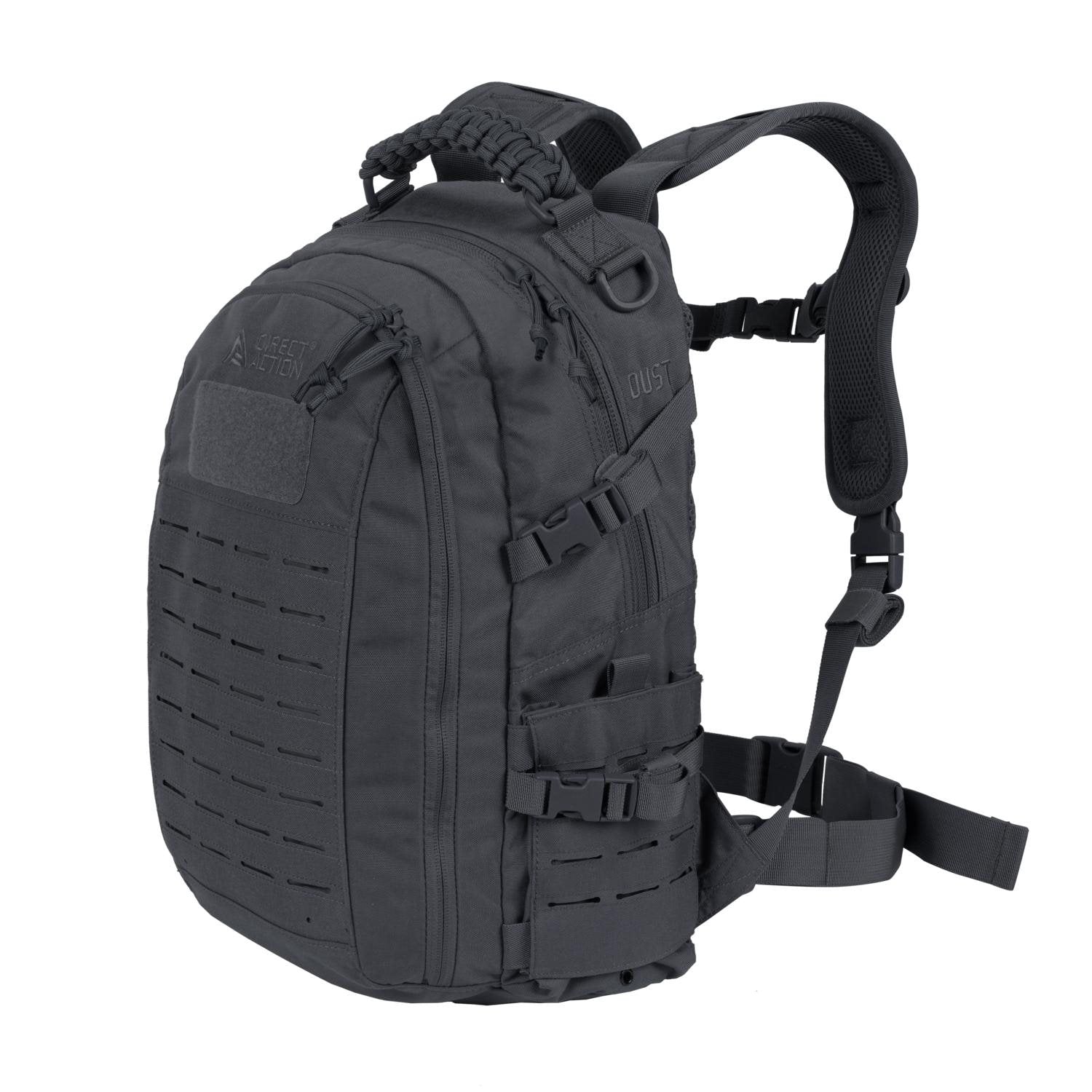 Mochila DUST® MkII con sujeción MOLLE/PALS corte láser y bolsillos laterales