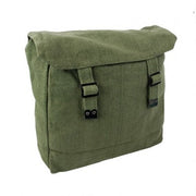 Mochila Large Web verde de lona 100% algodón