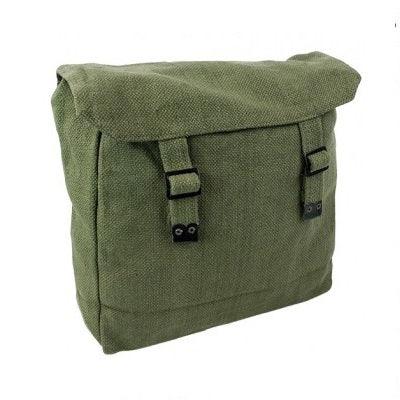 Mochila Large Web verde de lona 100% algodón