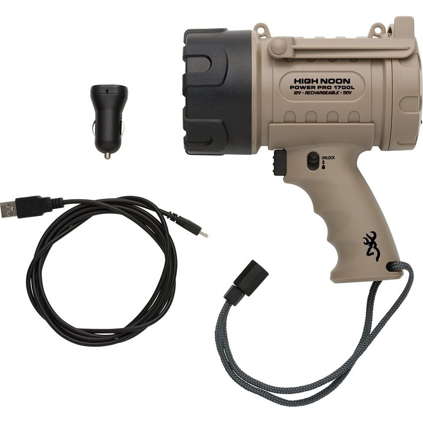 Linterna BROWNING High Noon Pro Spotlight en policarbonato (modelo BR7805)