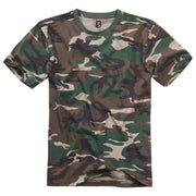 Camiseta Oeko-Tex® manga corta camuflaje WOODLAND