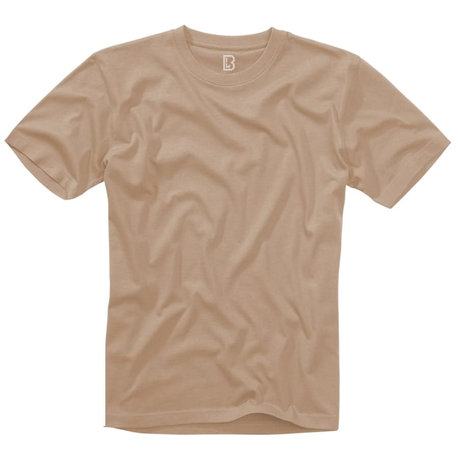 Camiseta manga corta arena-khaki Oeko-Tex®