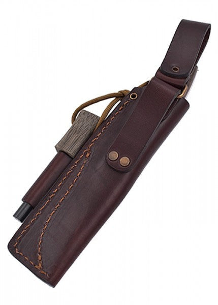 Brisa Trapper 95 - Micarta Verde, Scandi, Acero al Fuego BRI-063-2017-1562-2 - Espadas y Más