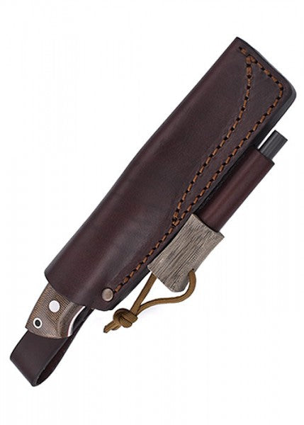 Cuchillo Brisa Trapper 115 - Micarta Verde, Scandi, Acero al Fuego BRI-074-2064-1580-3 - Espadas y Más