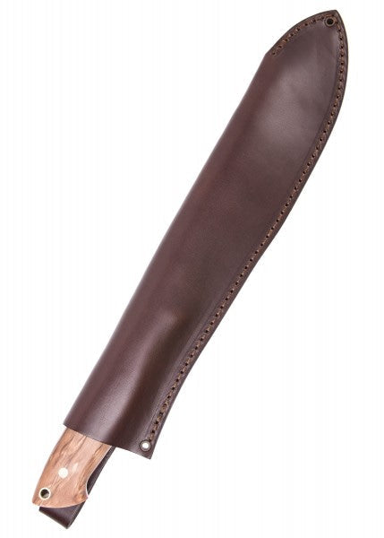 Cuchillo Brisa Bigmuk, abedul rizado estabilizado BRI-391 - Espadas y Más