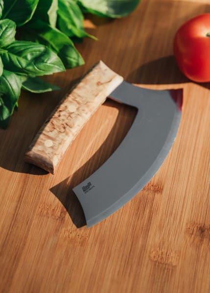 Cuchilllo de Cocina Brisa Ulu 150 - Micarta Mostaza BRI-66124 - Espadas y Más