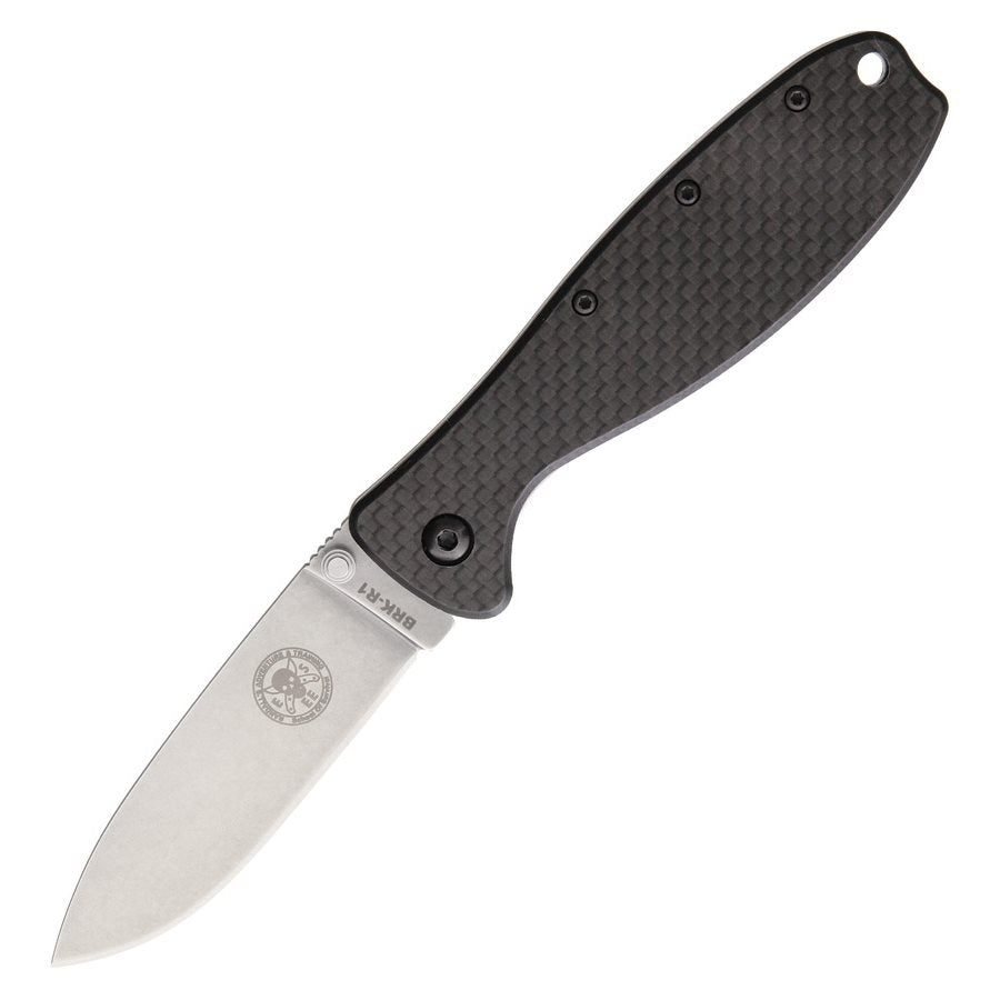 Navaja ZANCUDO hoja de acero D2 7,6 cm, cerrada 10,2 cm, filo liso